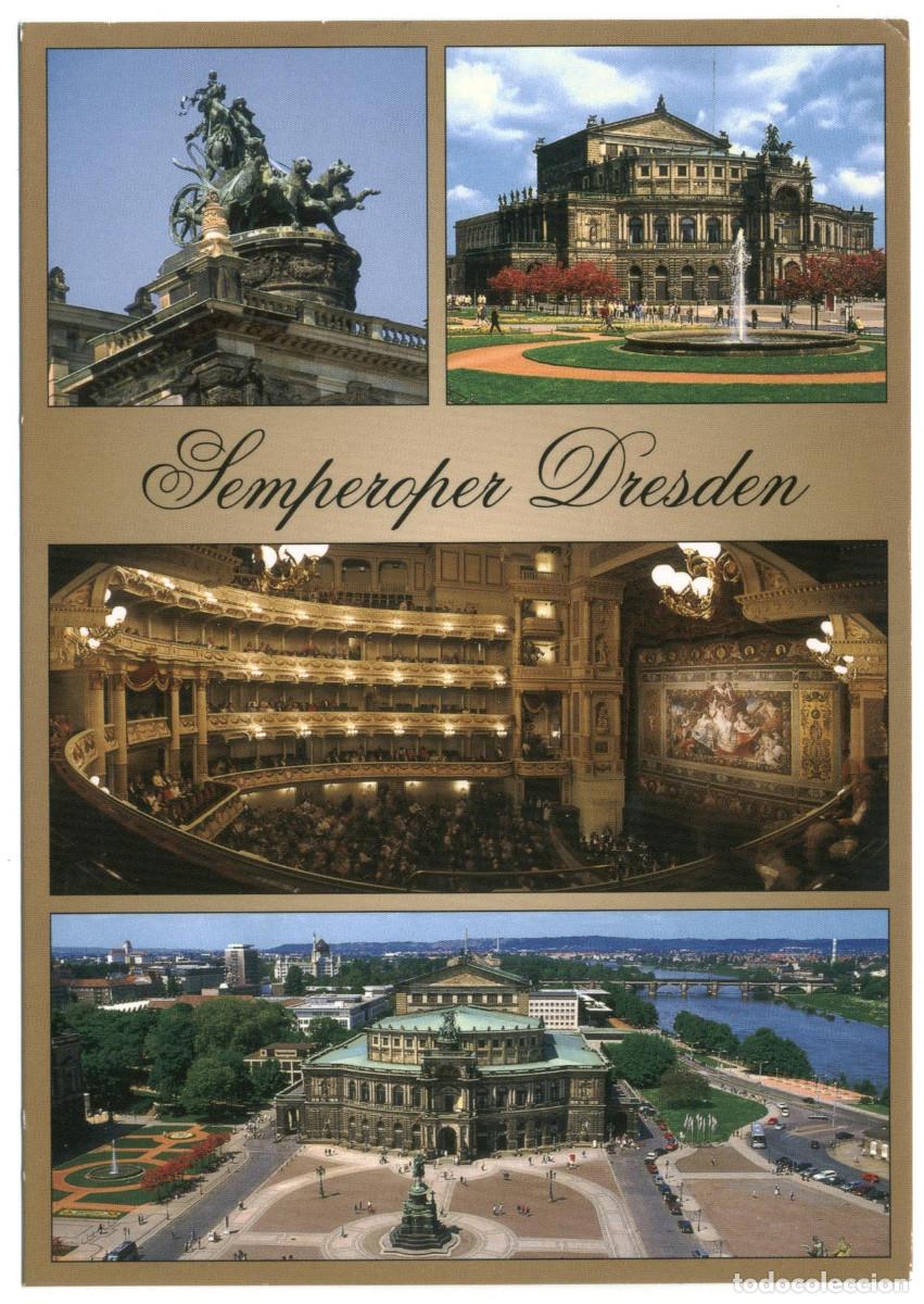 Postales: DRESDEN_Semperoper_Br&uuml;ck & Sohn. Photo Erwin D&ouml;ring / teatros Alemania