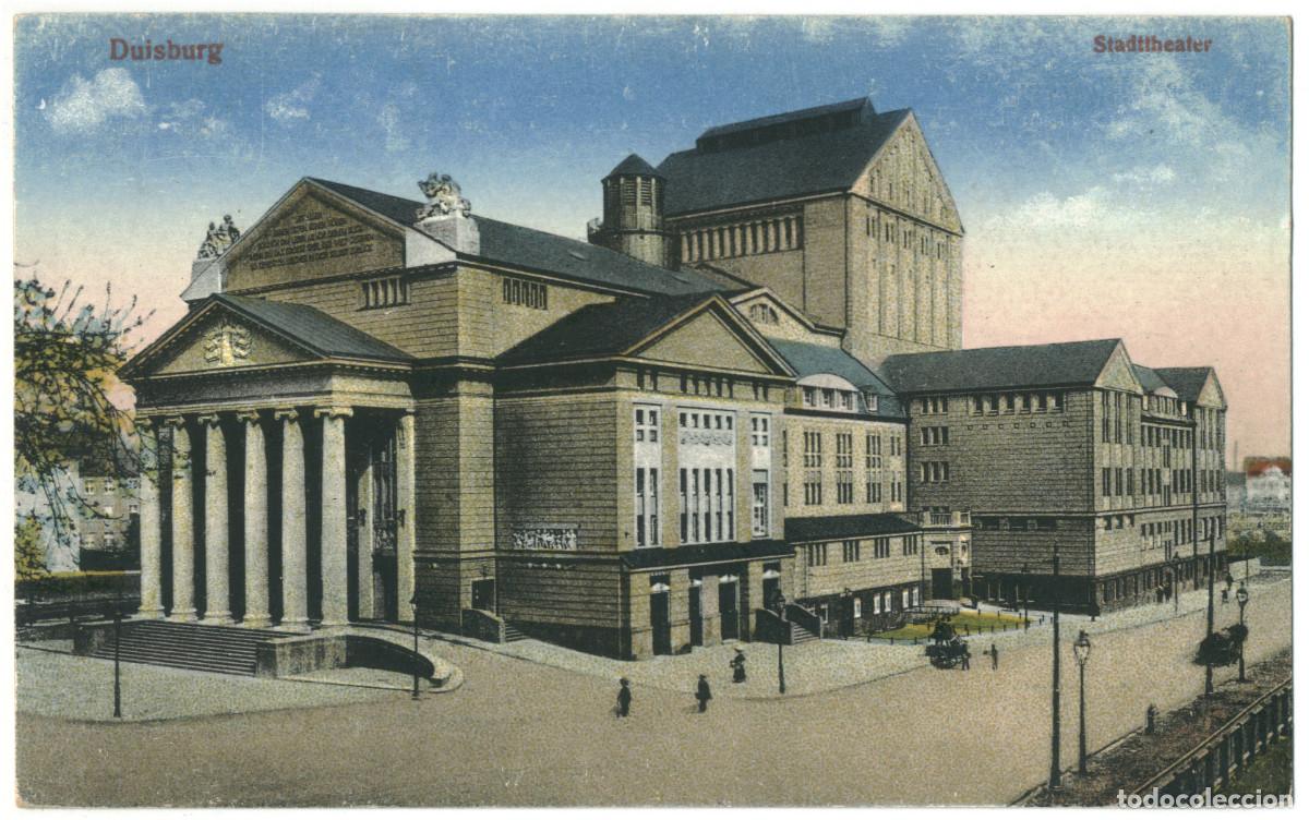 Postales: DUISBURG_Stadtheater_Sin datos / teatros Alemania