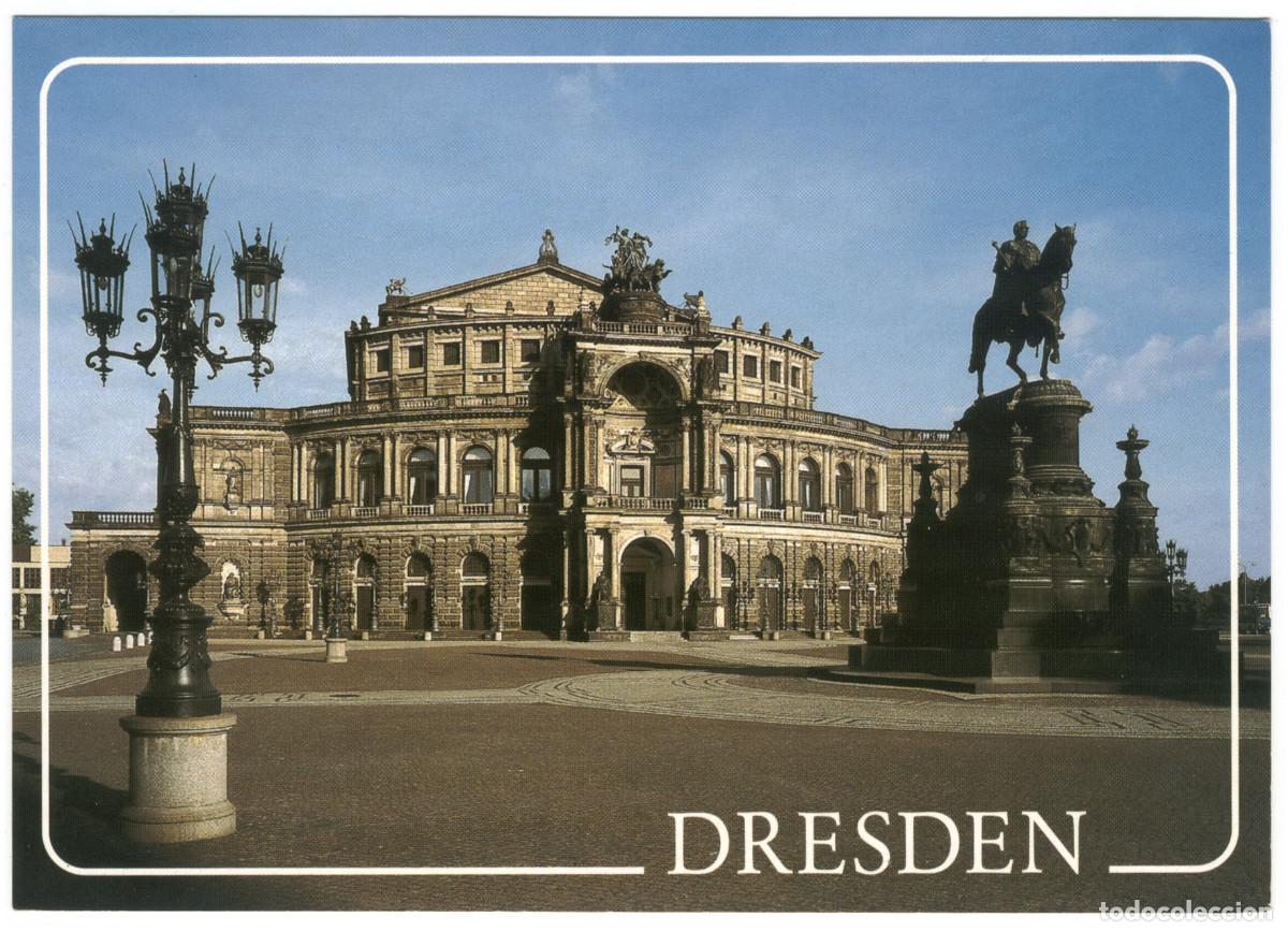 Postales: DRESDEN_Semperoper_Dick-Foto / teatros Alemania