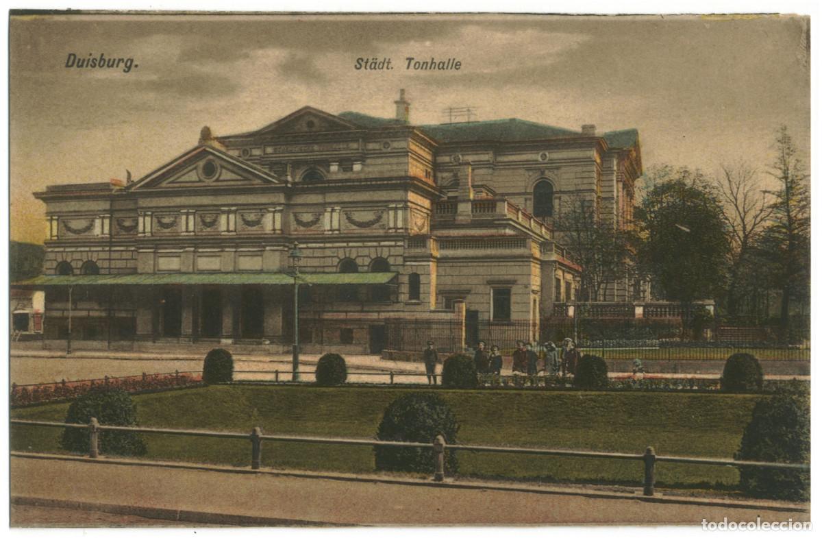 Postales: DUISBURG_St&auml;dt. Tonhalle_Cramers Kunstanstalt; 22447 / teatros Alemania
