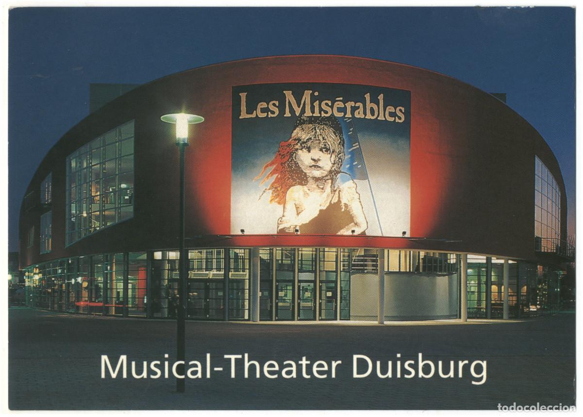 Postales: DUISBURG_Musical Theater_Sin datos / teatros Alemania
