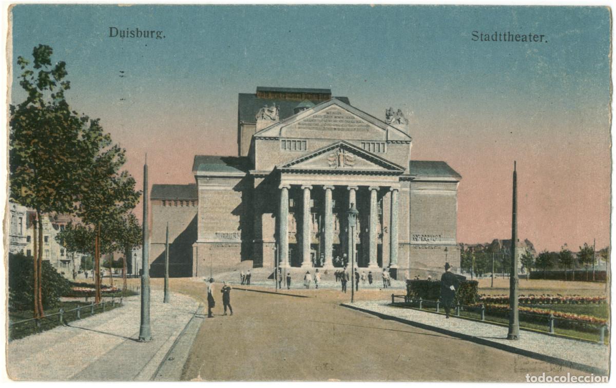 Postales: DUISBURG_Stadtheater_Georg Sulzbach; 2005 / teatros Alemania