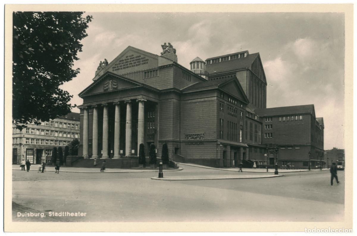 Postales: DUISBURG_Stadtheater_Blatow's Kunstanstalt. Photo Echte / teatros Alemania