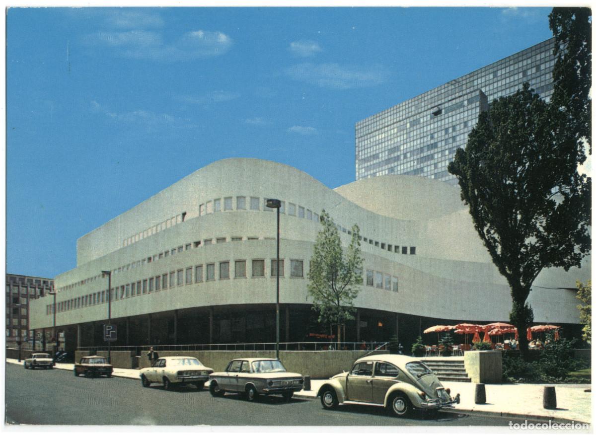 Postales: D&Uuml;SSELDORF am Rhein_Schauspielhaus_Klaus Rahmel & Farbfoto / teatros Alemania