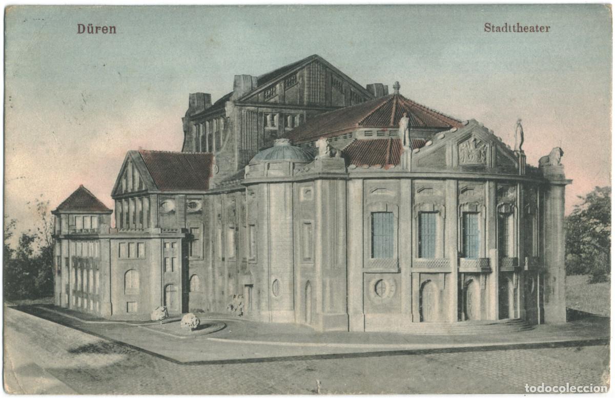 Postales: D&Uuml;REN_Stadtheater_Weisweiler / teatros Alemania