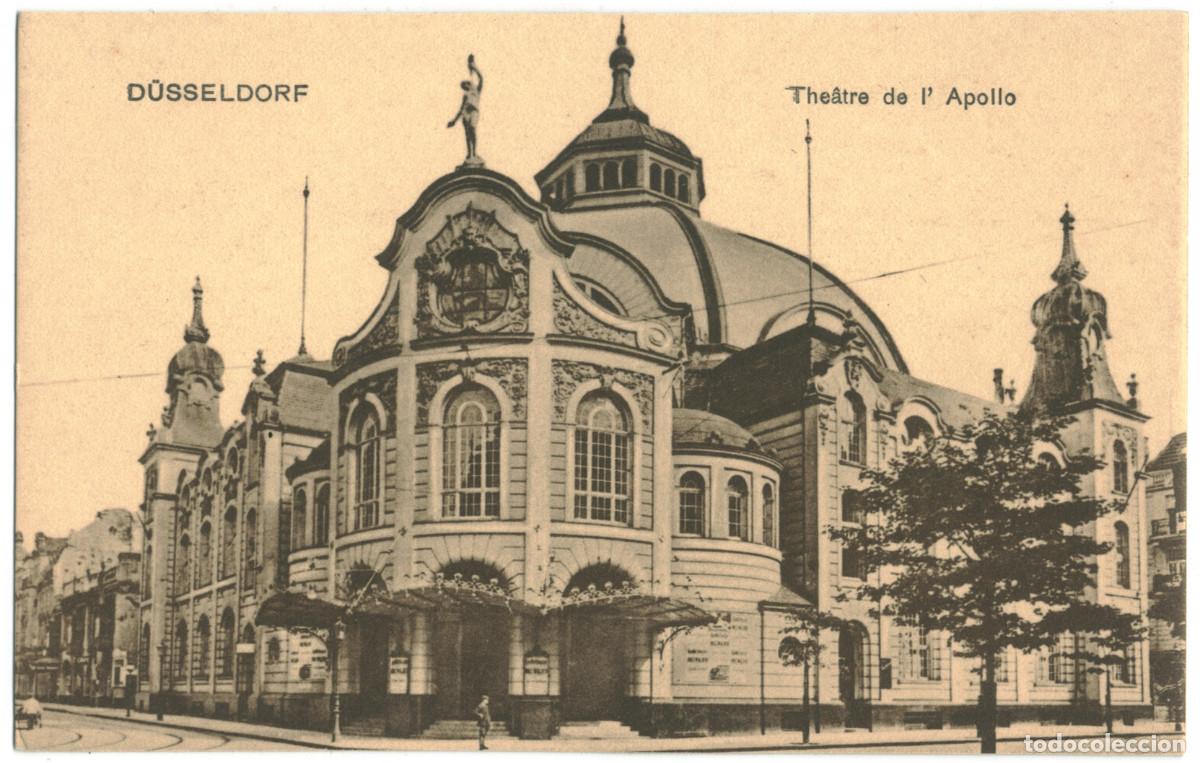 Postales: D&Uuml;SSELDORF_Th&eacute;&acirc;tre de l'Apollo_Sin datos / teatros Alemania