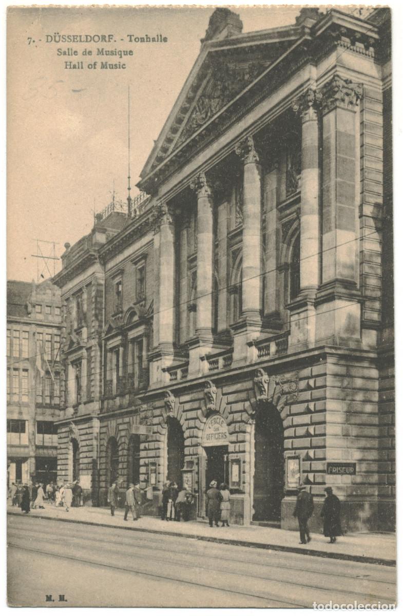 Postales: D&Uuml;SSELDORF_Tonhalle_MH; 7 / teatros Alemania