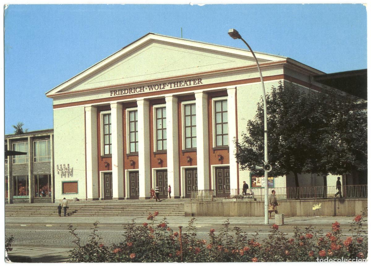 Postales: EISENH&Uuml;TTENSTADT_Friderich Wolf Theater_Bild und Heimat. Photo Lehmann / teatros Alemania