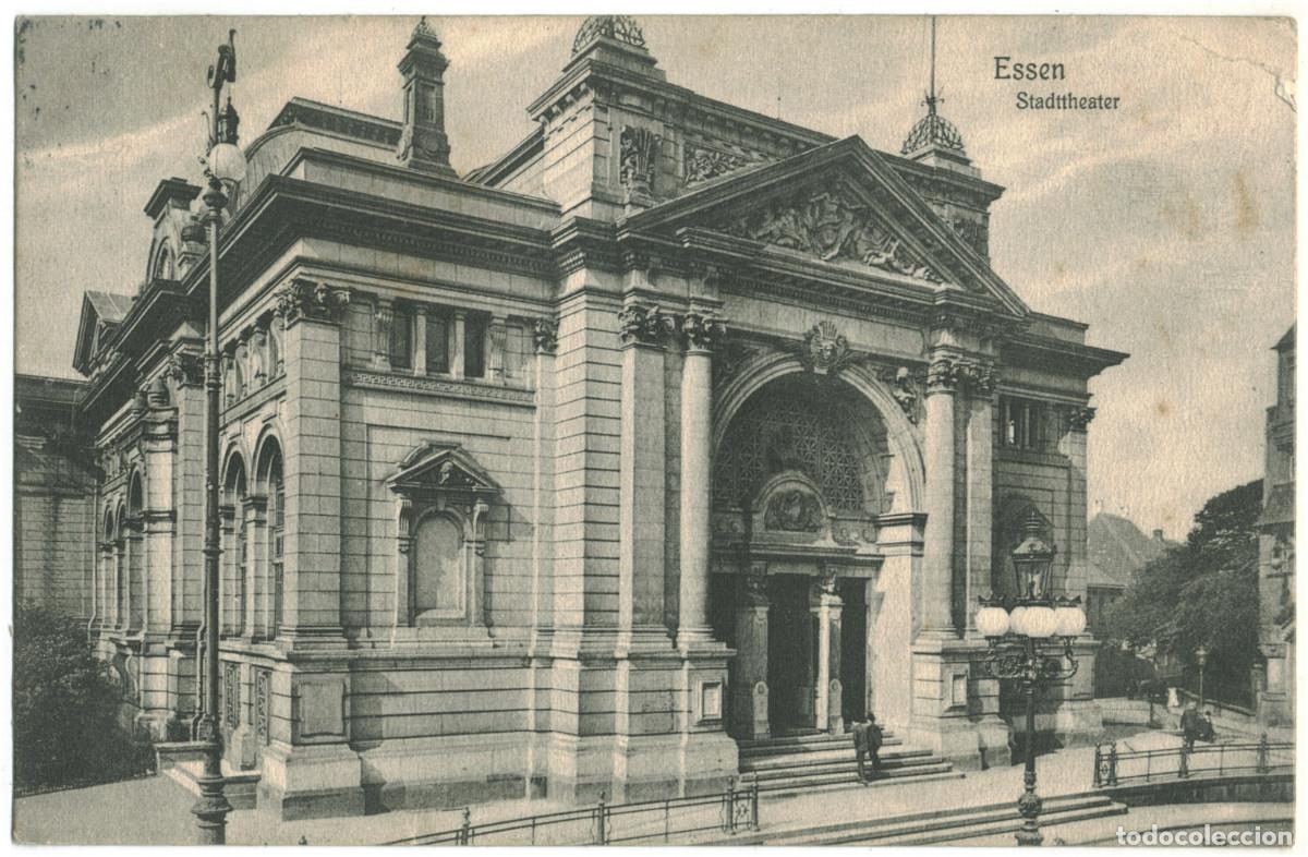 Postales: ESSEN_Stadttheater_Cramers Kunstanstalt; 22430 / teatros Alemania