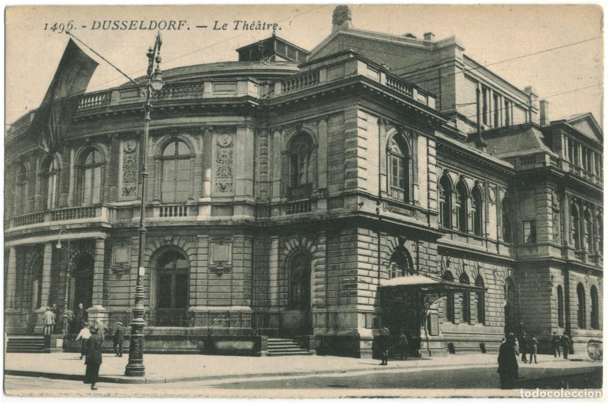 Postales: D&Uuml;SSELDORF_Th&eacute;&acirc;tre_Sin datos; 1496 / teatros Alemania