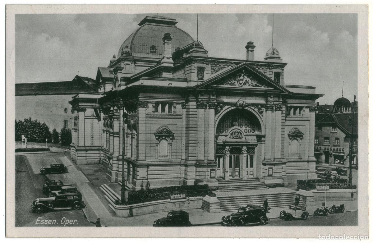 Postales: ESSEN_Oper_Heinrich Koch / teatros Alemania