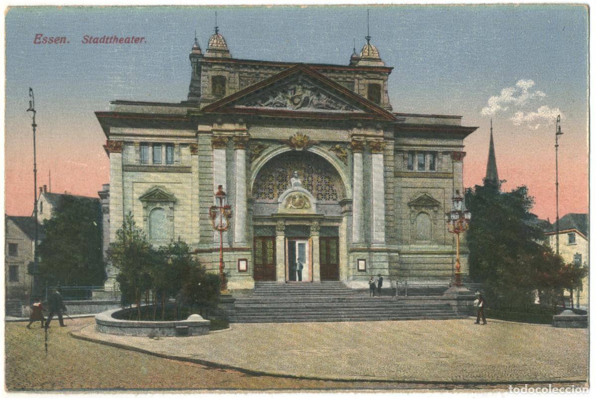 Postales: ESSEN (Ruhr)_Stadttheater_Sin datos; 31005 / teatros Alemania