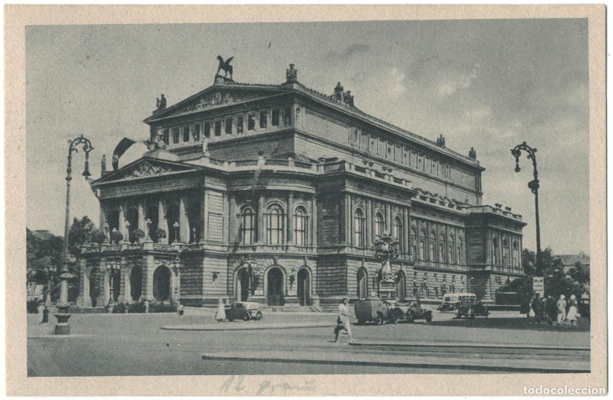 Postales: FRANKFURT a. M._Opernhaus_Michel / teatros Alemania