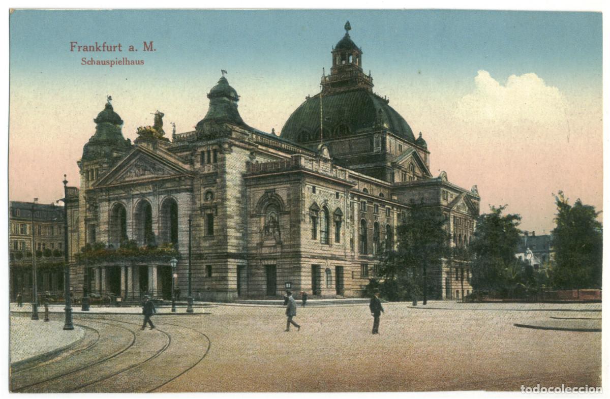 Postales: FRANKFURT a. M._Schauspielhaus_Sin datos; 99350 / teatros Alemania