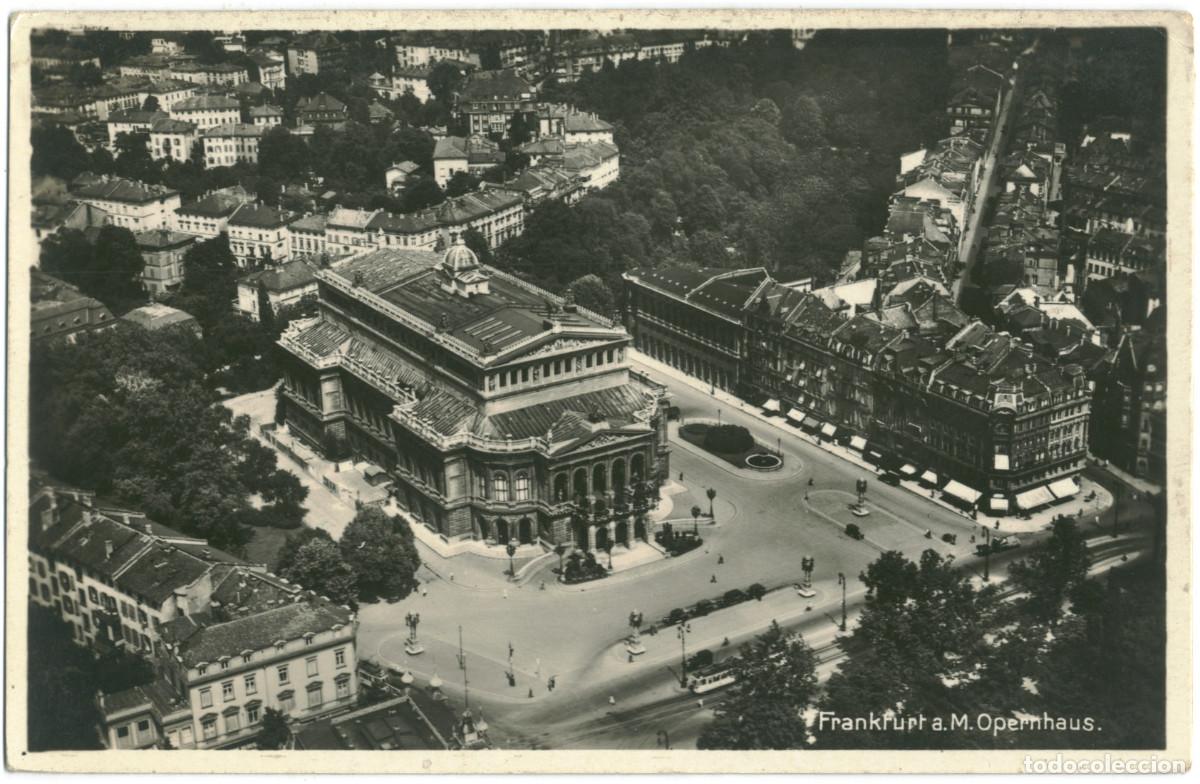 Postales: FRANKFURT a. M._Opernhaus_Heinrich Nord / teatros Alemania