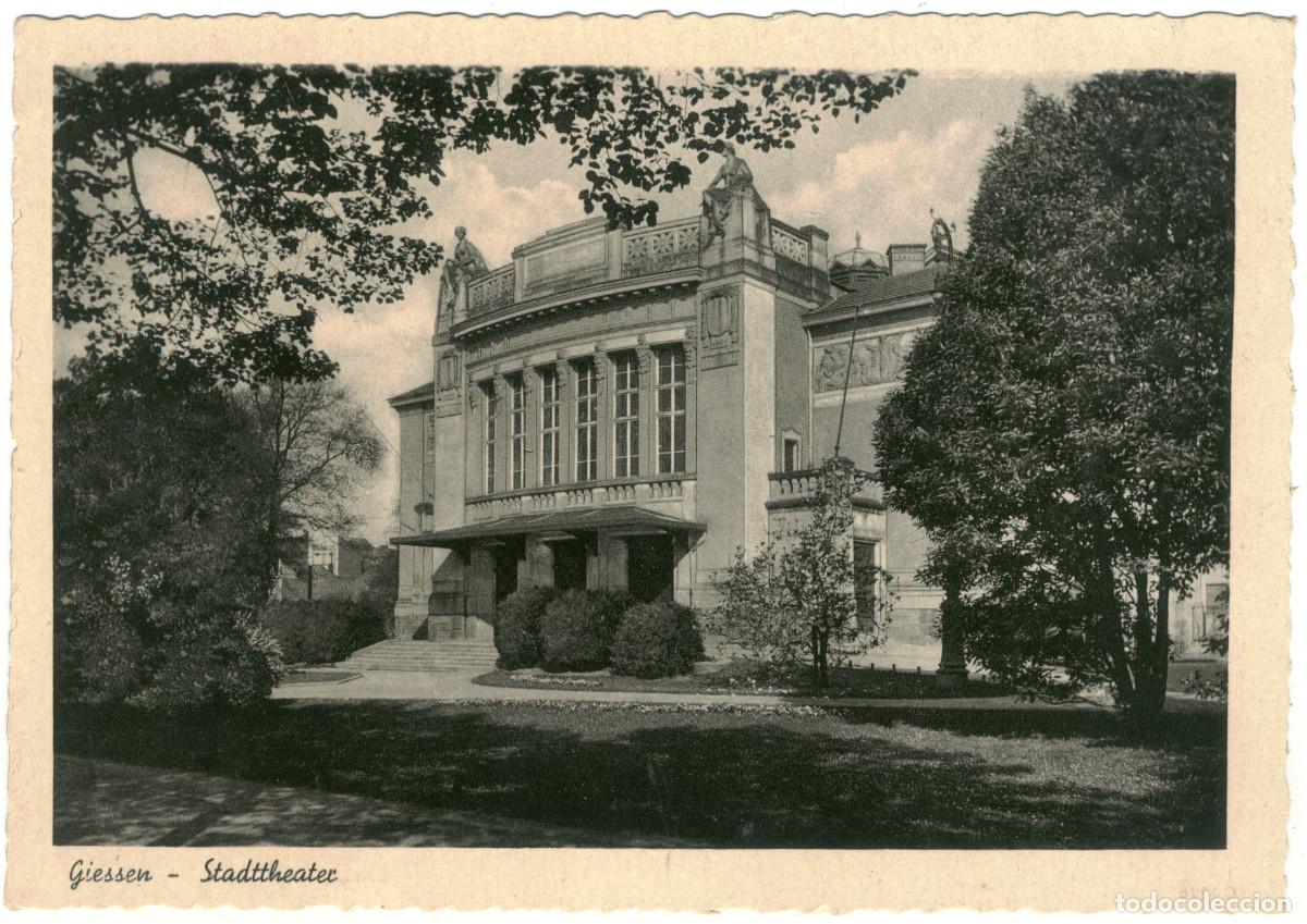 Postales: GIESSEN_Stadttheater_Sin datos; C 1626 / teatros Alemania