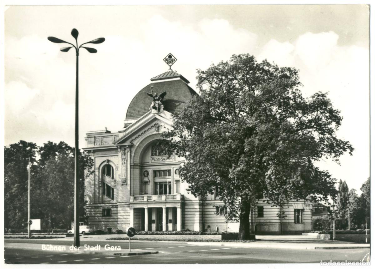 Postales: GERA_B&uuml;hnen der Stadt_Lichtbild Schincke / teatros Alemania