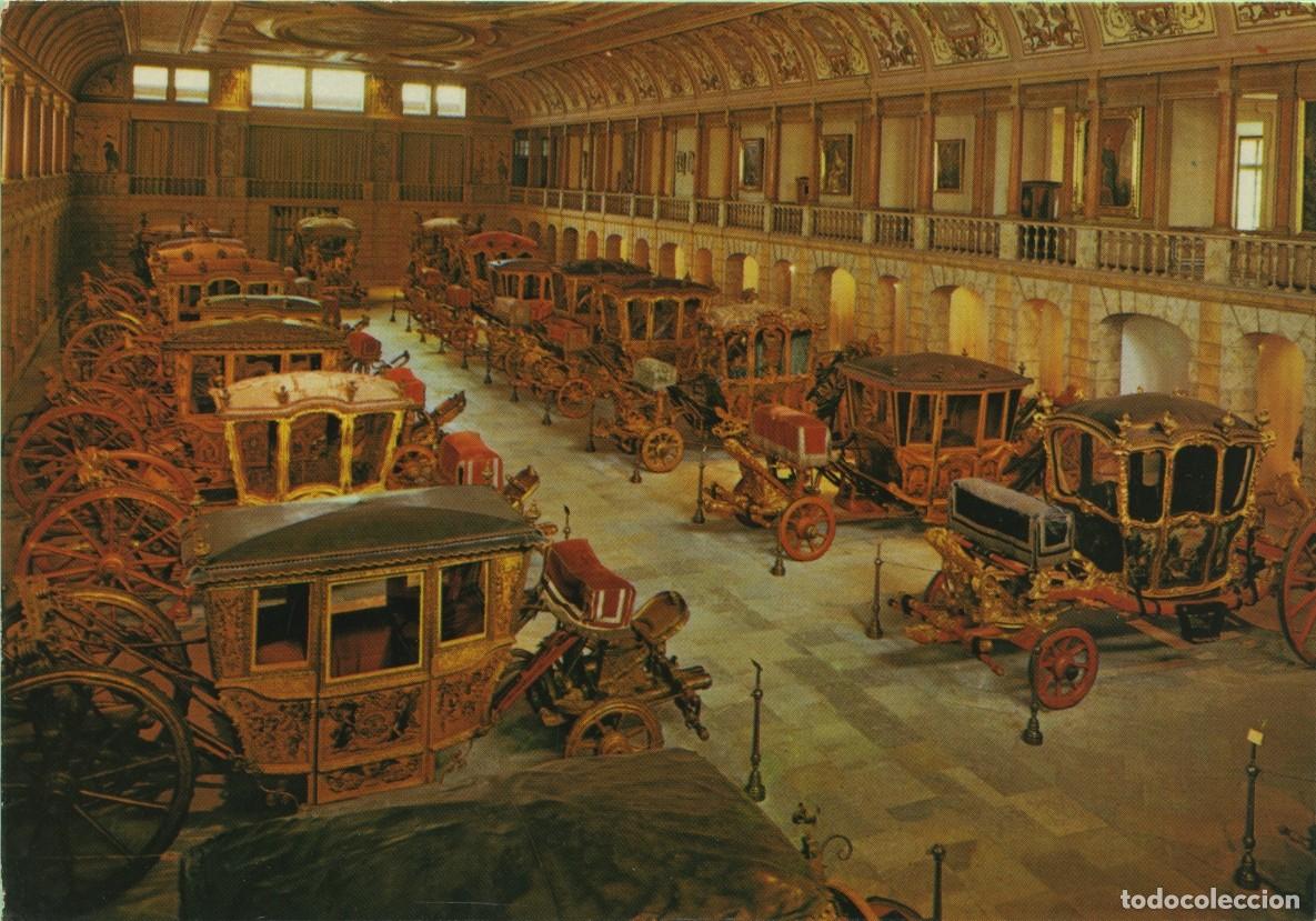 Postales: N&ordm; 809-LISBOA. Portugal. Museu dos Coches. Sin circular. ED. C&Oacute;MER