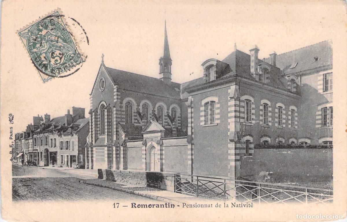 Cartes Postales: Postal de Romorantin - Pensionado de la Natividad, Francia