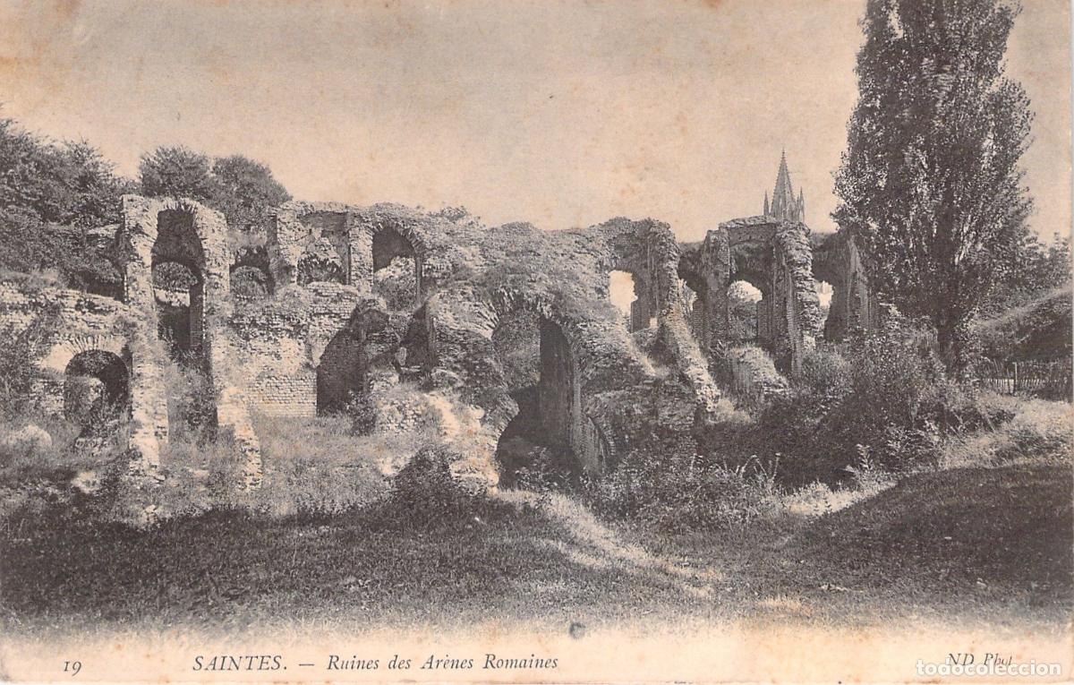 Postcards: Postal de las Ruinas de las Arenas Romanas en Saintes