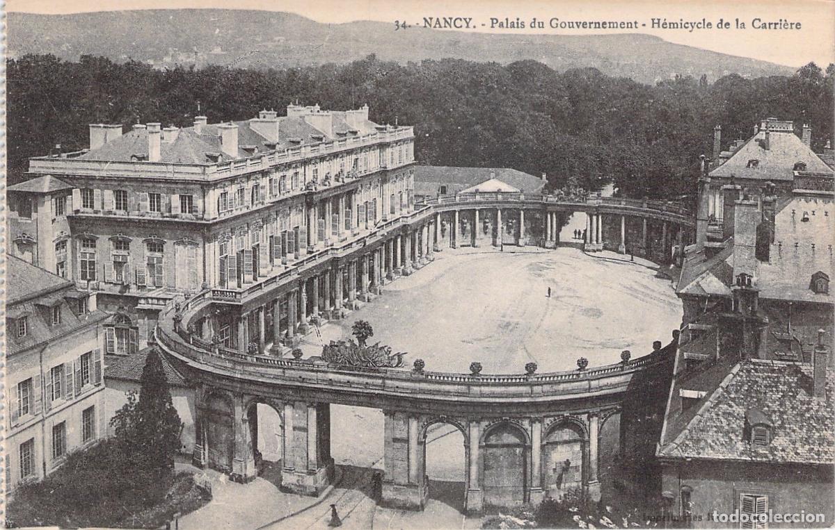 Postais: Postal de Nancy, Palacio del Gobierno y Hemiciclo