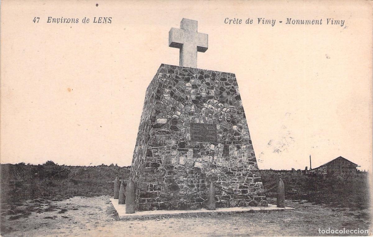 Postais: Postal Monumento de la Cresta de Vimy, Environs de Lens