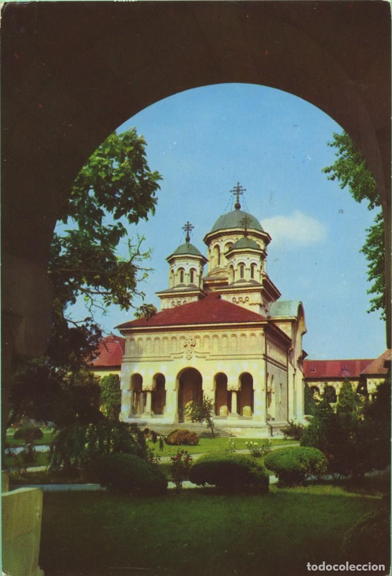 Postais: N&ordm; 7833-ALBA IULIA. Ruman&iacute;a. La catedral ortodoxa. Sin circular. ED. MERIDIANE