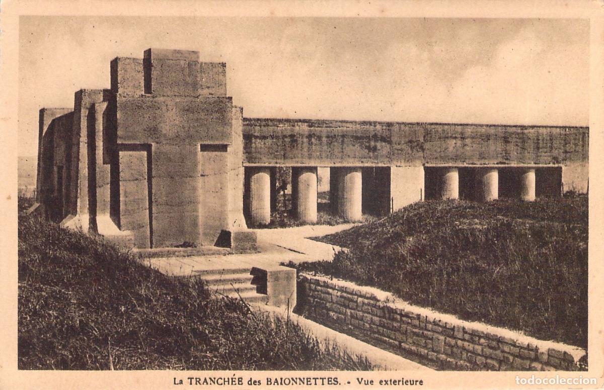 Postales: Postal de la Trinchera de las Bayonetas, Memorial de Verd&uacute;n