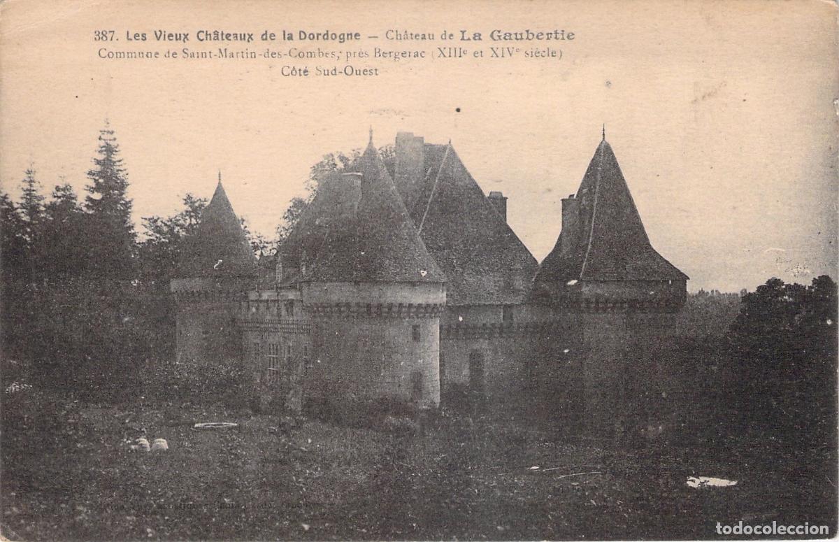 Postales: Postal Castillo de La Gaubertie Dordogne Francia