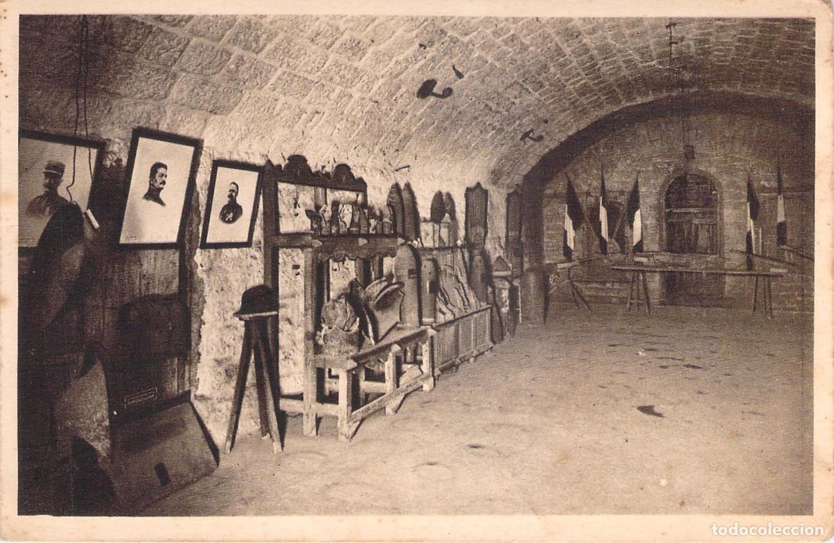 Postcards: Postal del Interior del Museo en el Fuerte de Douaumont, Verdun