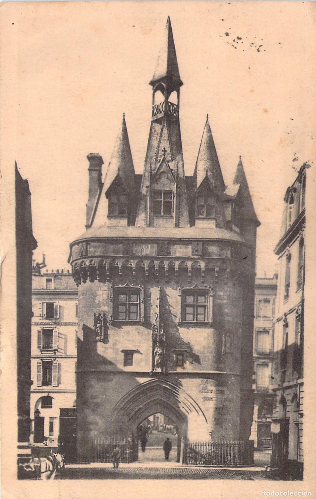 Postcards: Postal de la Porte du Palais en Burdeos, Francia
