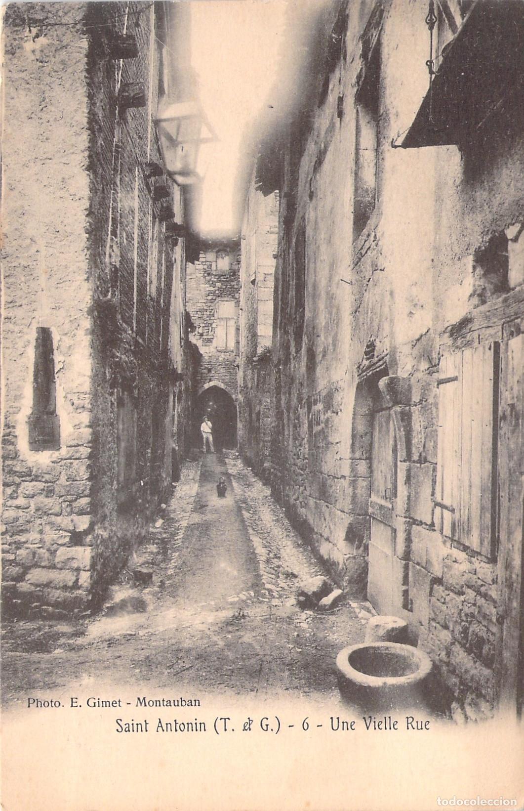 Postales: Postal de Calle Antigua en Saint Antonin Tarn et Garonne Francia