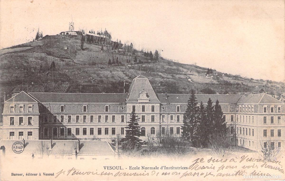 Postales: Postal de la Escuela Normal de Maestras de Vesoul