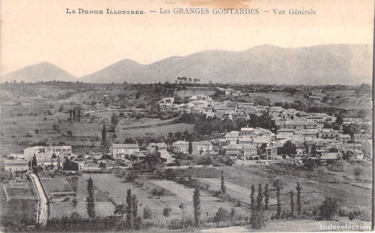 Postales: Postal de vista general de Les Granges Gontardes, Dr&ocirc;me