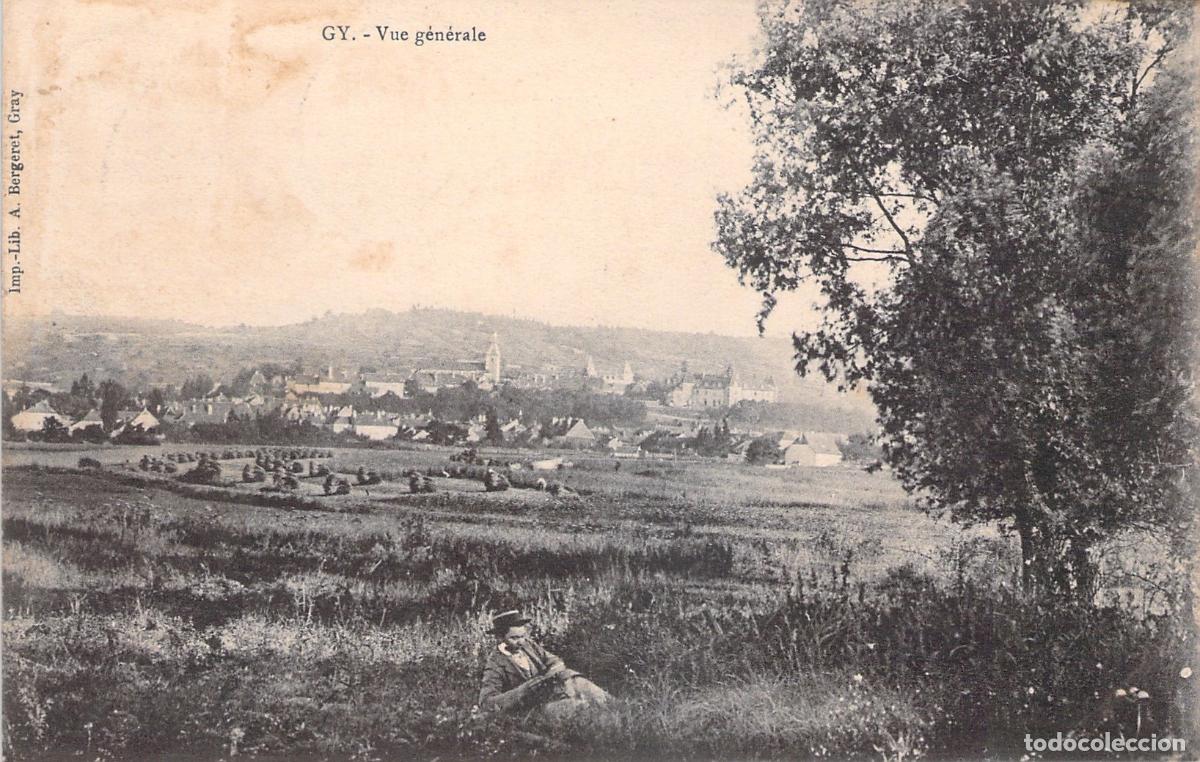 Postales: Postal de Gy Francia Vista General con Paisaje de Campo
