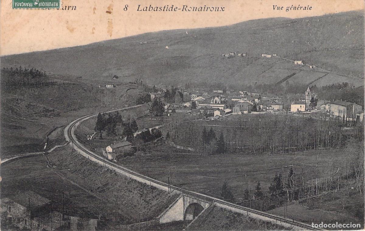 Postales: Tarjeta Postal Labastide-Rouairoux Vista General de la Ciudad Tarn