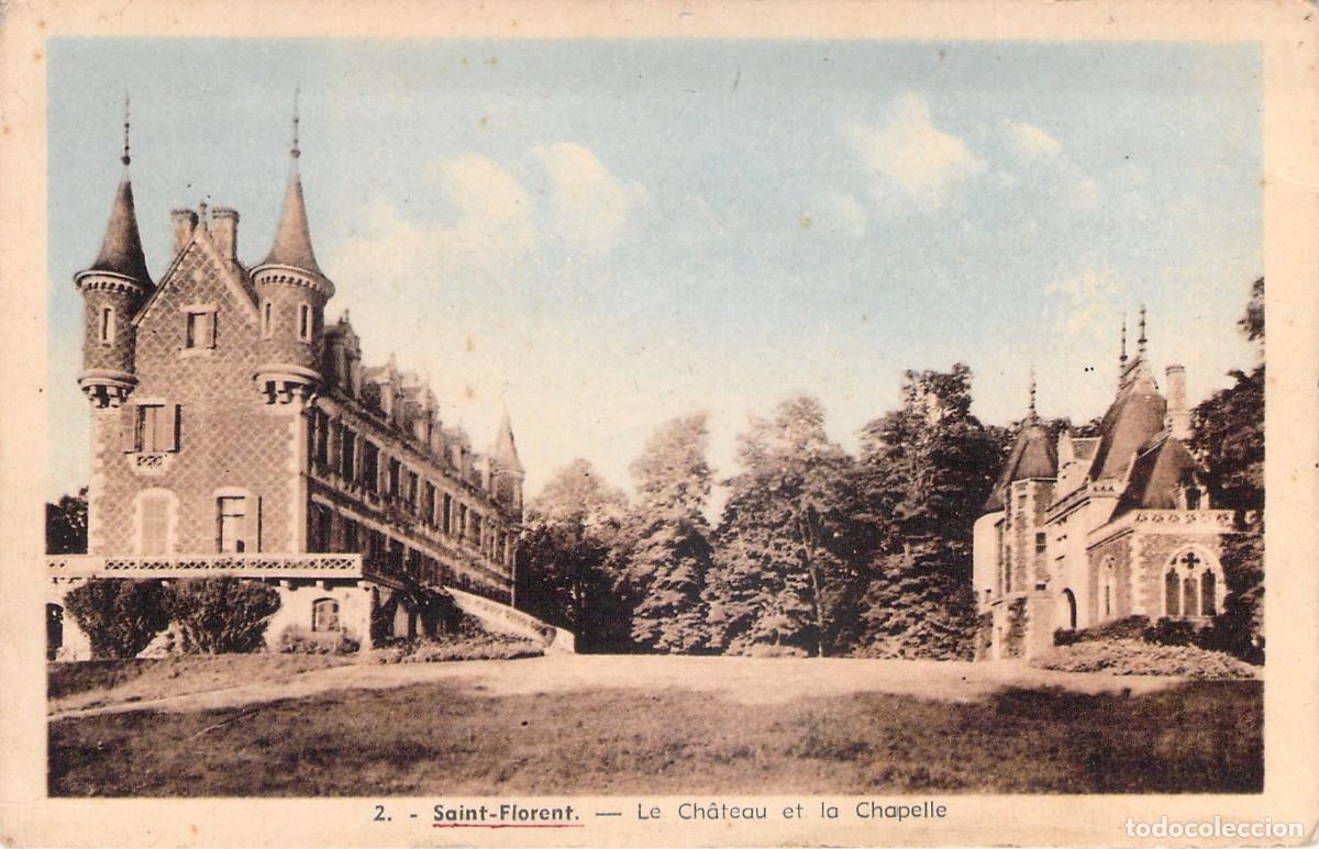 Postcards: Postal de Saint-Florent: El Castillo y la Capilla, Francia