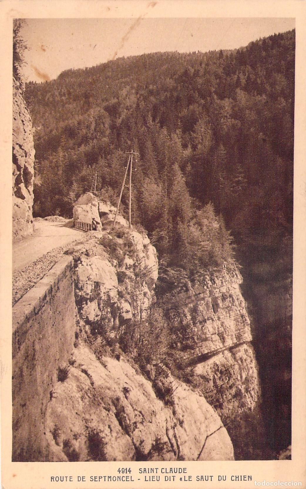 Postales: Postal de la Ruta de Septmoncel, Le Saut du Chien, Saint-Claude