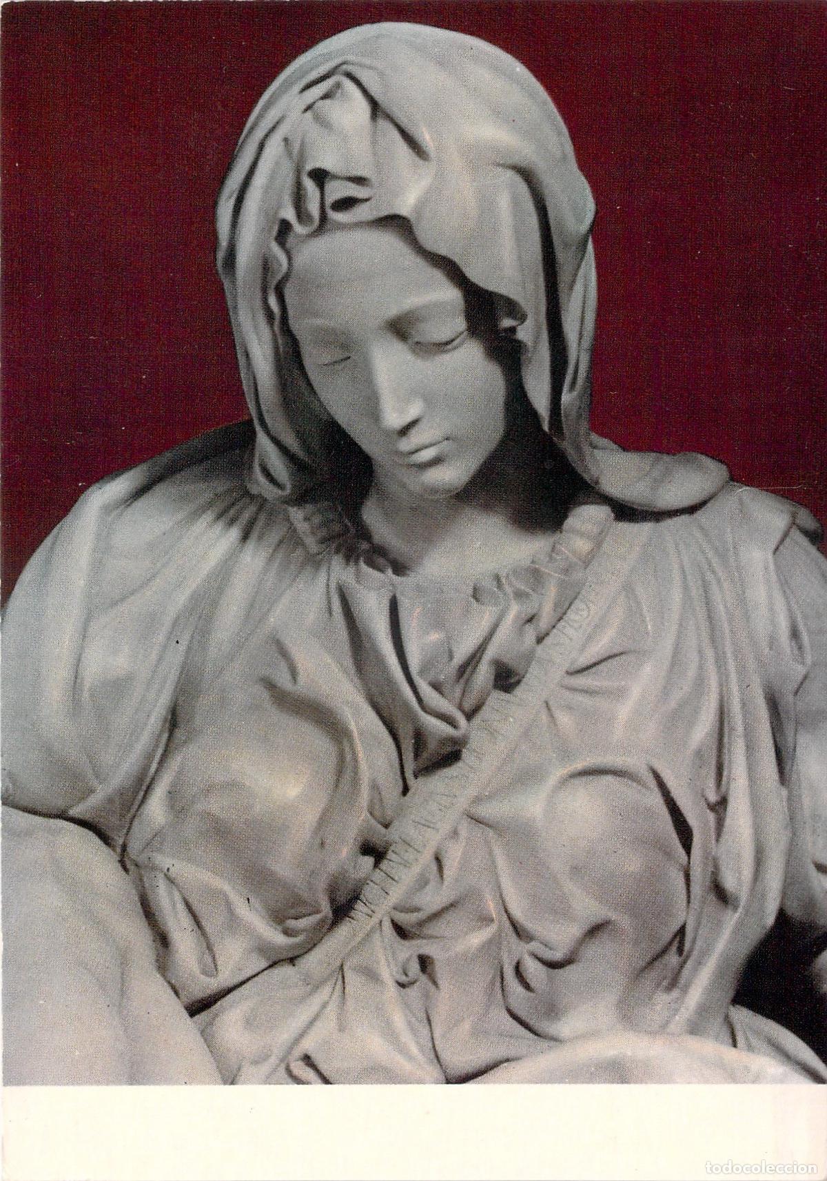 Postales: Postal Detalle de La Piedad de Miguel &Aacute;ngel, Bas&iacute;lica de San Pedro