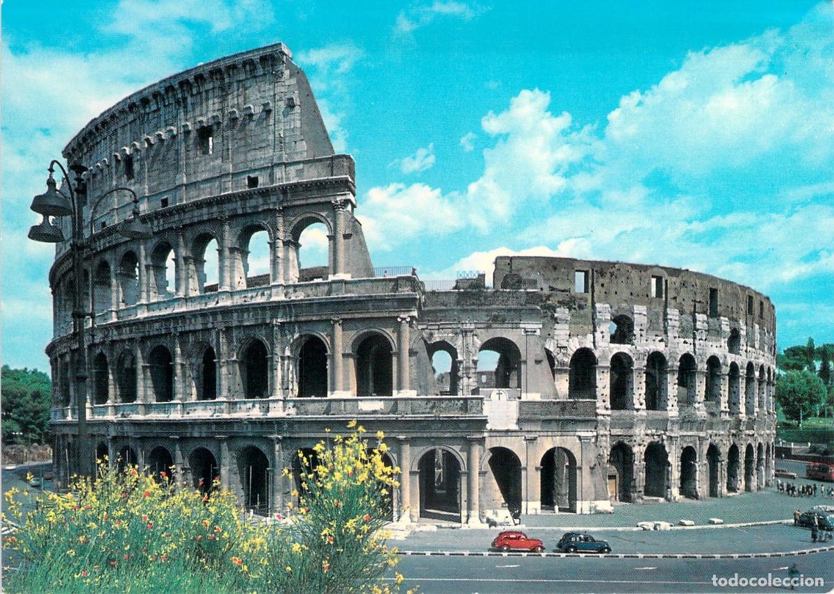 Postales: Postal de Roma, Italia - Vista del Coliseo Romano