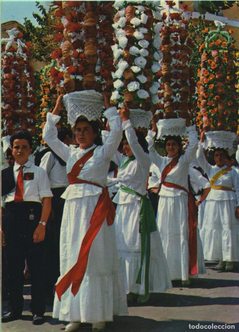 Postales: N&ordm; 10-TOMAR. Portugal. Fiesta de la cosecha conocida como la Fiesta de Tabuleiros. Sin circular. ED.