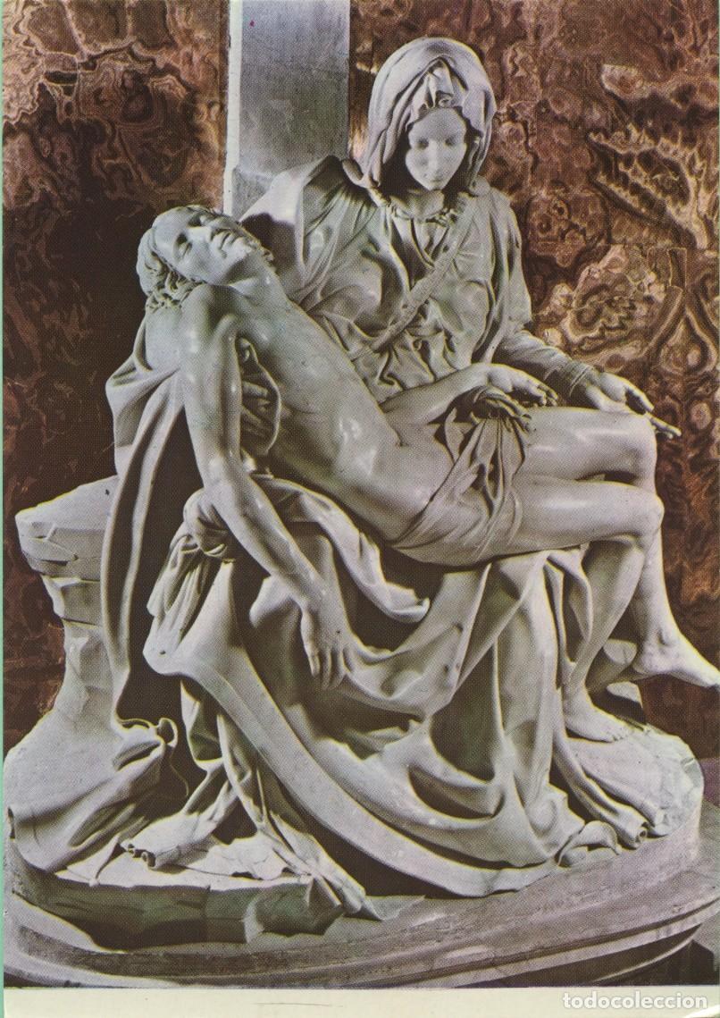 Postales: N&ordm; 237-ROMA. Italia. &rdquo;La Piedad&rdquo; de Miguel &Aacute;ngel. Bas&iacute;lica de San Pedro. Sin circular. ED. PLURIGRAF