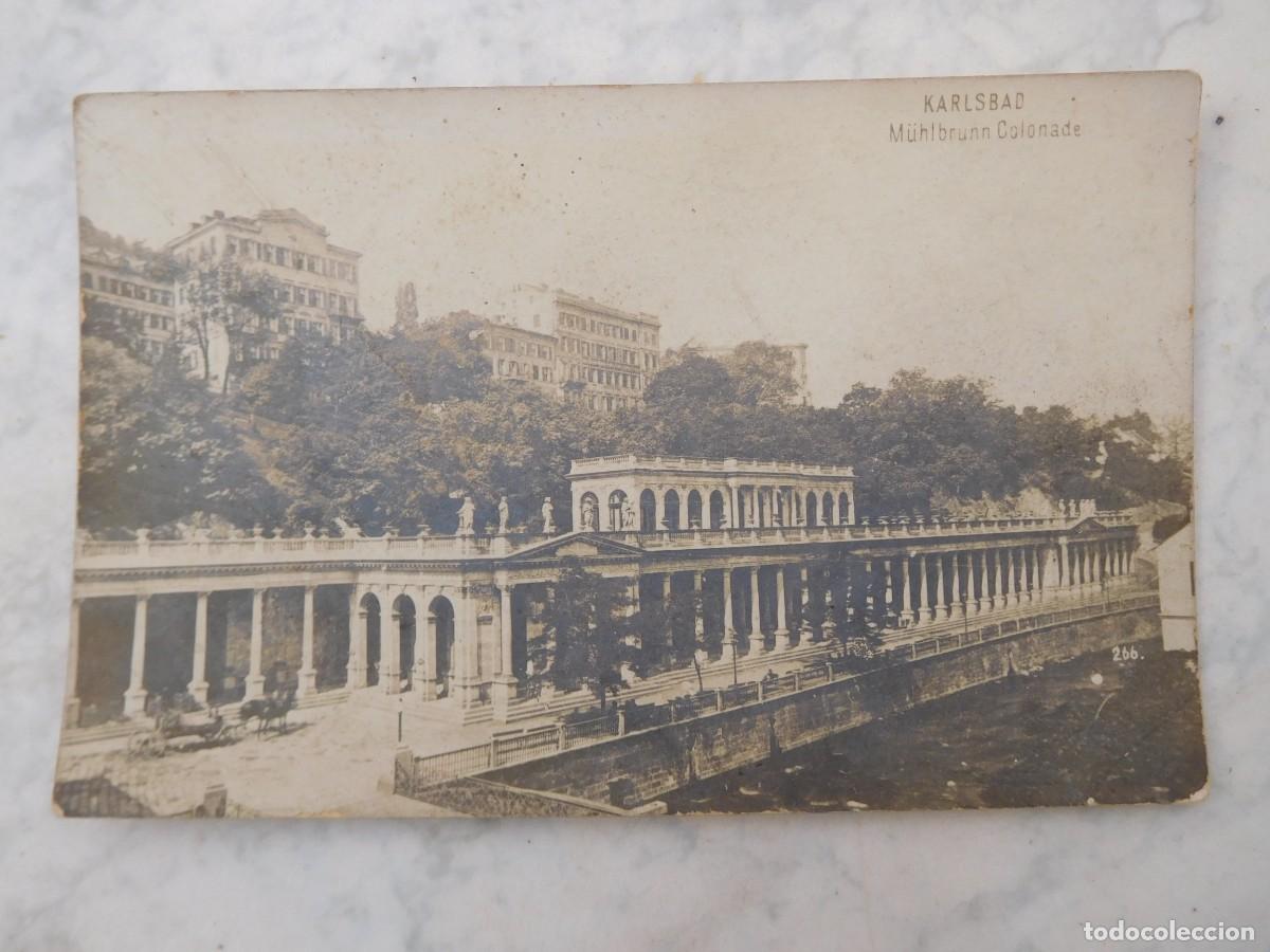 Postales: Postal de Alemania. Karlsbad. M&uuml;hlbrunn Colonade