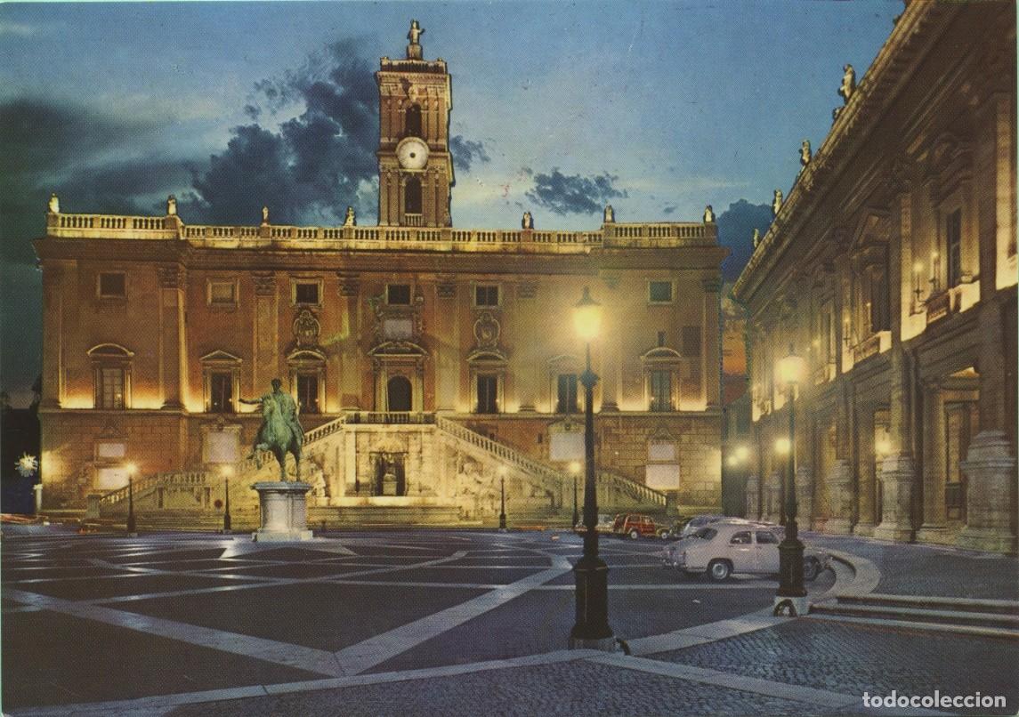 Postales: N&ordm; 253-ROMA. Italia. El Capitolio. Sin circular. ED. PLURIGRAF TERNI