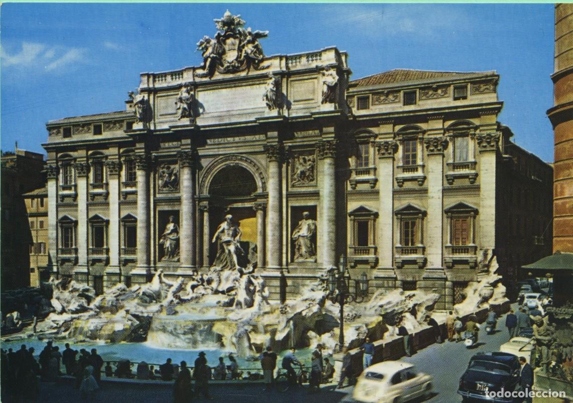 Postales: N&ordm; 231-ROMA. Italia. Fontana di Trevi. Sin circular. ED. PLURIGRAF TERNI