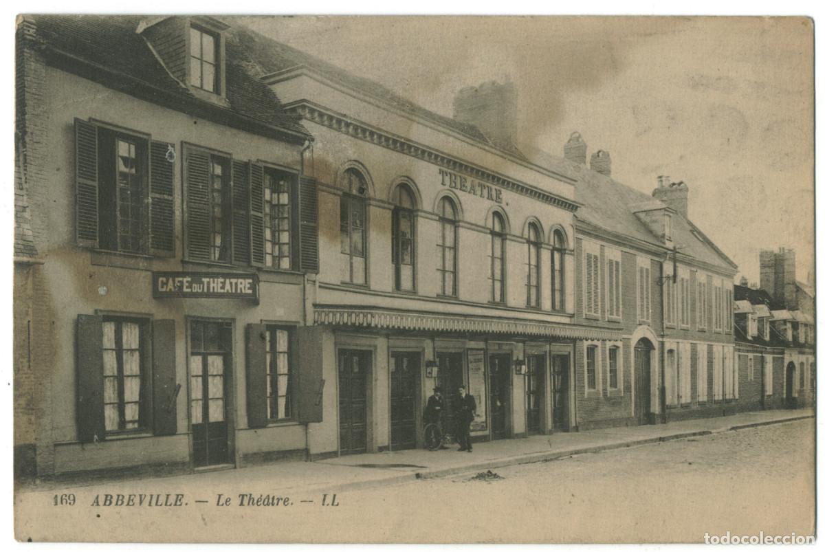 Postales: ABBEVILLE_Th&eacute;&acirc;tre_L&eacute;vy 169 / Teatros Francia