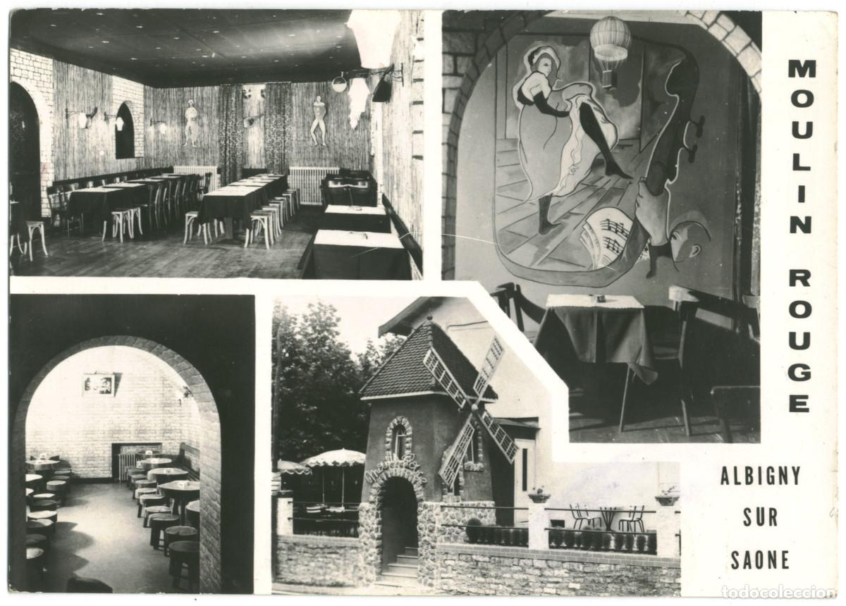 Postales: ALBIGNY SUR SAONE_Moulin Rouge_G. Clermont / Teatros Francia
