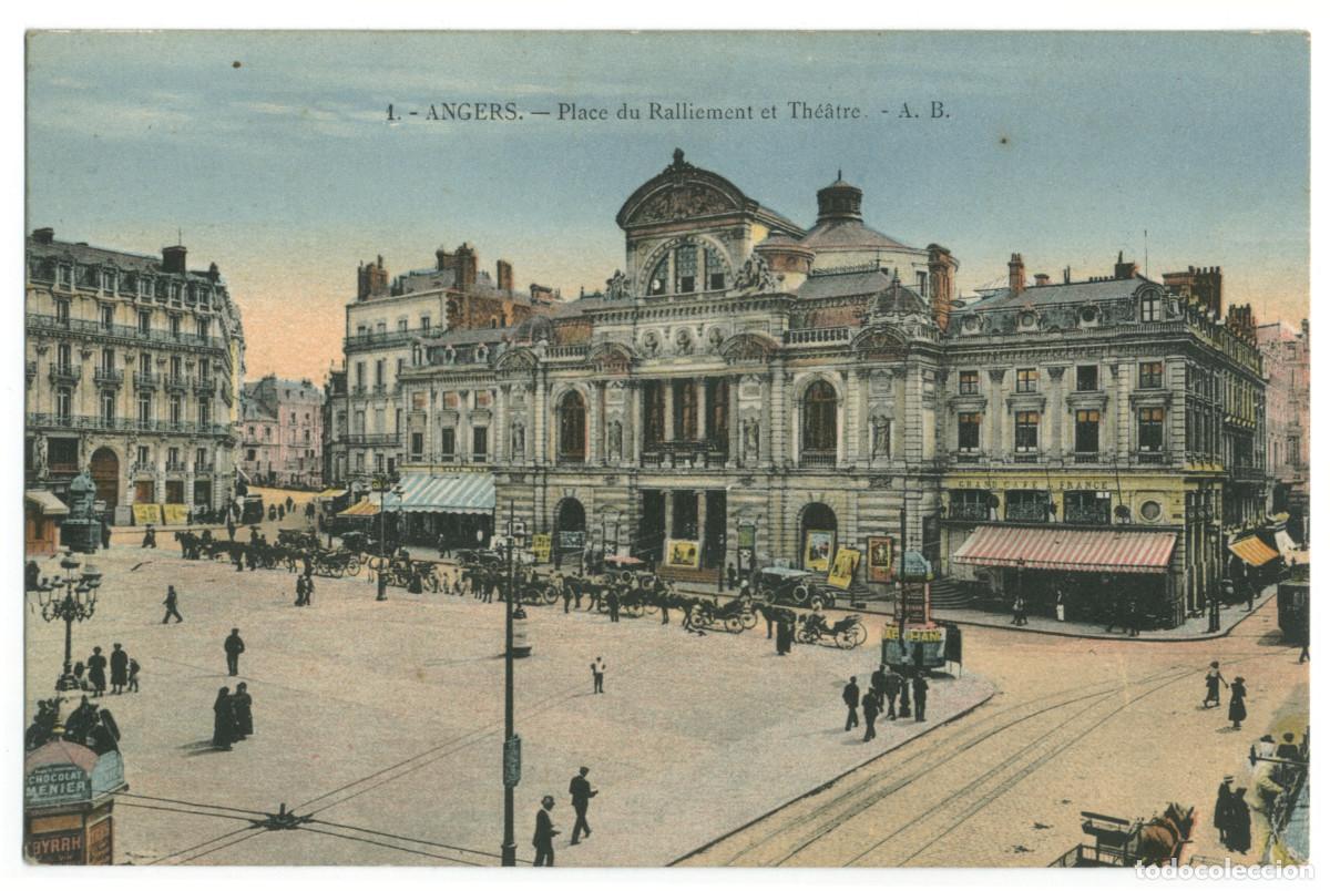 Postkarten: AMIENS_Th&eacute;&acirc;tre_AB 1 / Teatros Francia