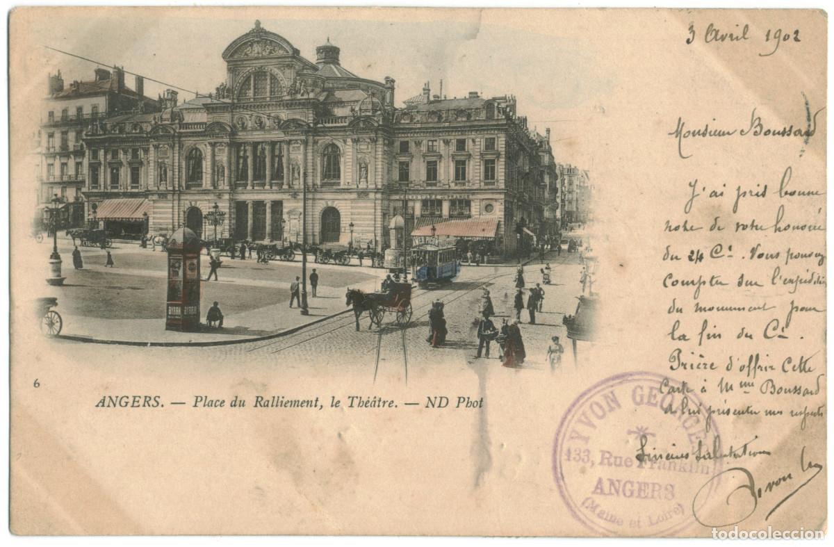 Postkarten: ANGERS_Th&eacute;&acirc;tre_ND 6 / Teatros Francia