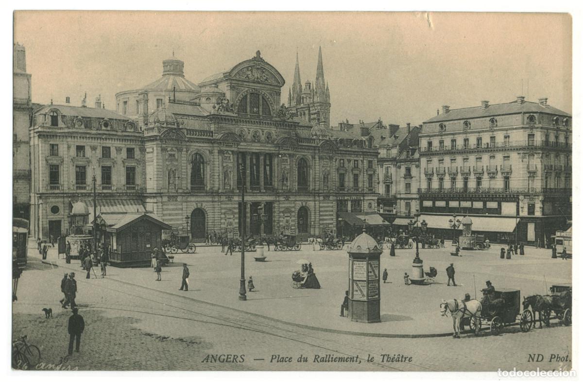 Postales: ANGERS_Th&eacute;&acirc;tre_ND 36 / Teatros Francia